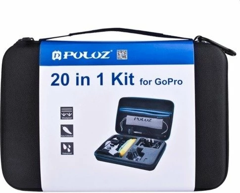 Set dodatkov za športne kamere Puluz PKT11, 20 kosov, univerzalen