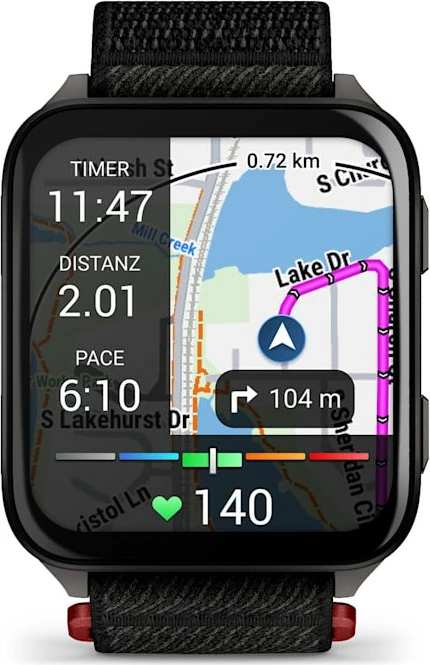 Pametna ura Garmin Venu X1, 5,08 cm AMOLED, GPS, črna