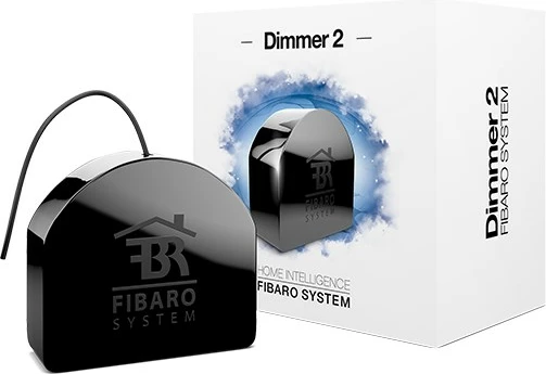 Zatemnjevalni modul Fibaro Dimmer 2, 230 V, črn