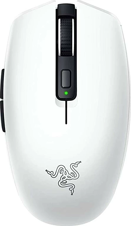 Brezžični optični miš, Razer Orochi V2, 18000 DPI, bel