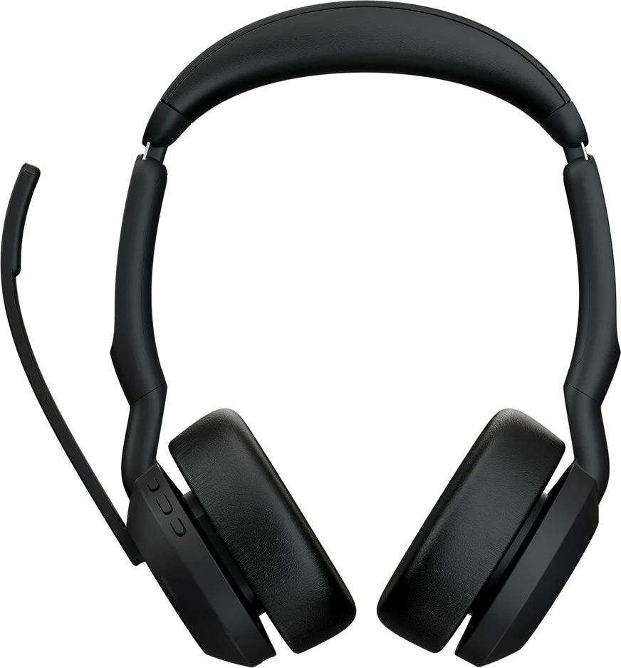 Brezžične ANC slušalke Jabra Evolve2 55 Link380c, mikrofon