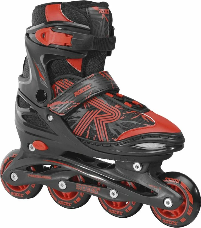Patinajalci za fantke Roces Jokey 3.0 Boy Jr 400 845 02, črno-rdeči
