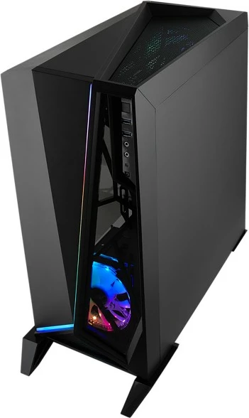 Ohišje Corsair Carbide SPEC-OMEGA RGB, Midi Tower, ATX, kaljeno steklo, črno