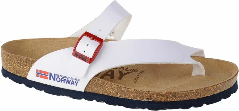 Beli sandali za ženske Geographical Norway