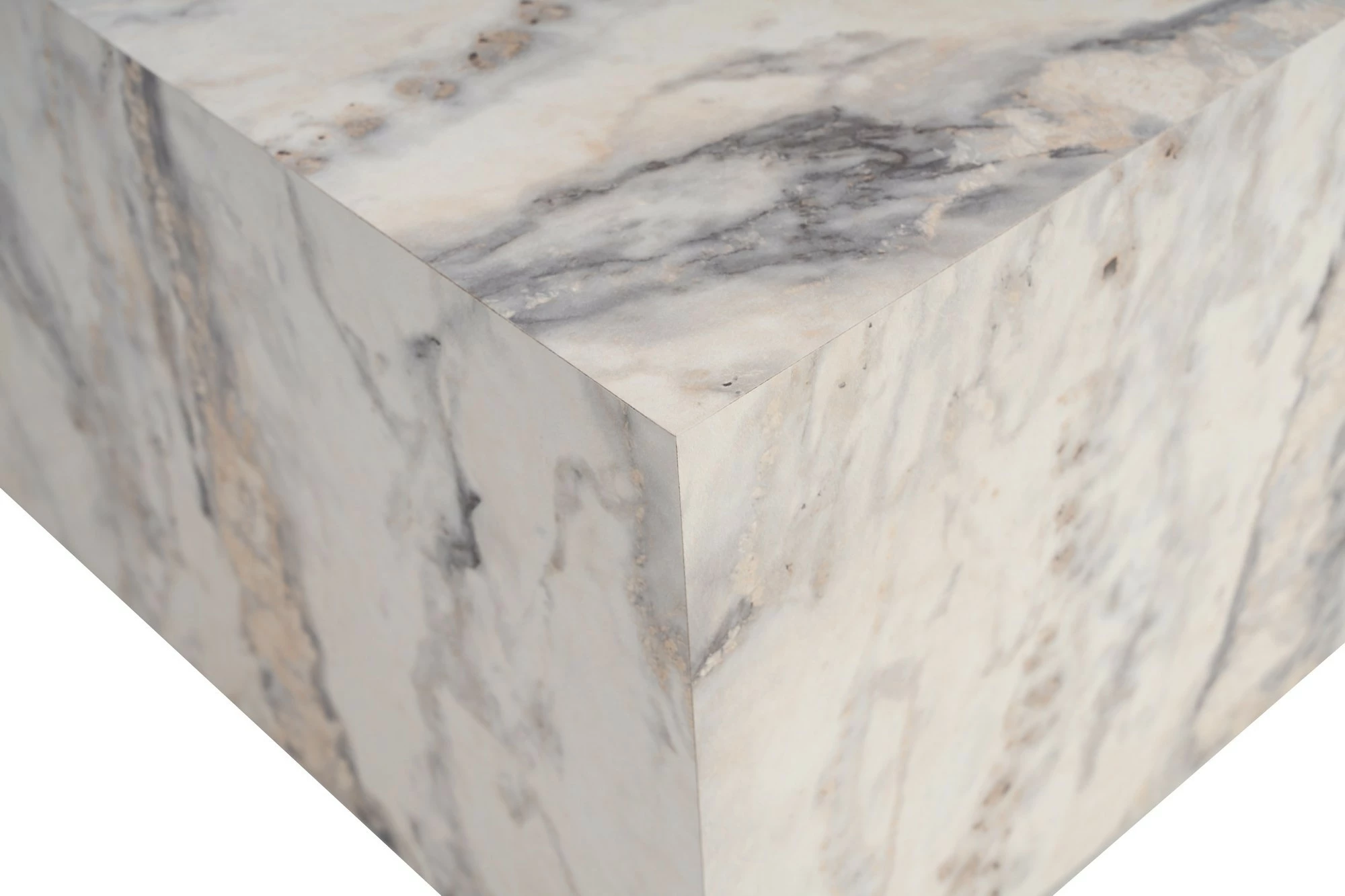 Kavna mizica Prizma, Freesia Marble, Nordure