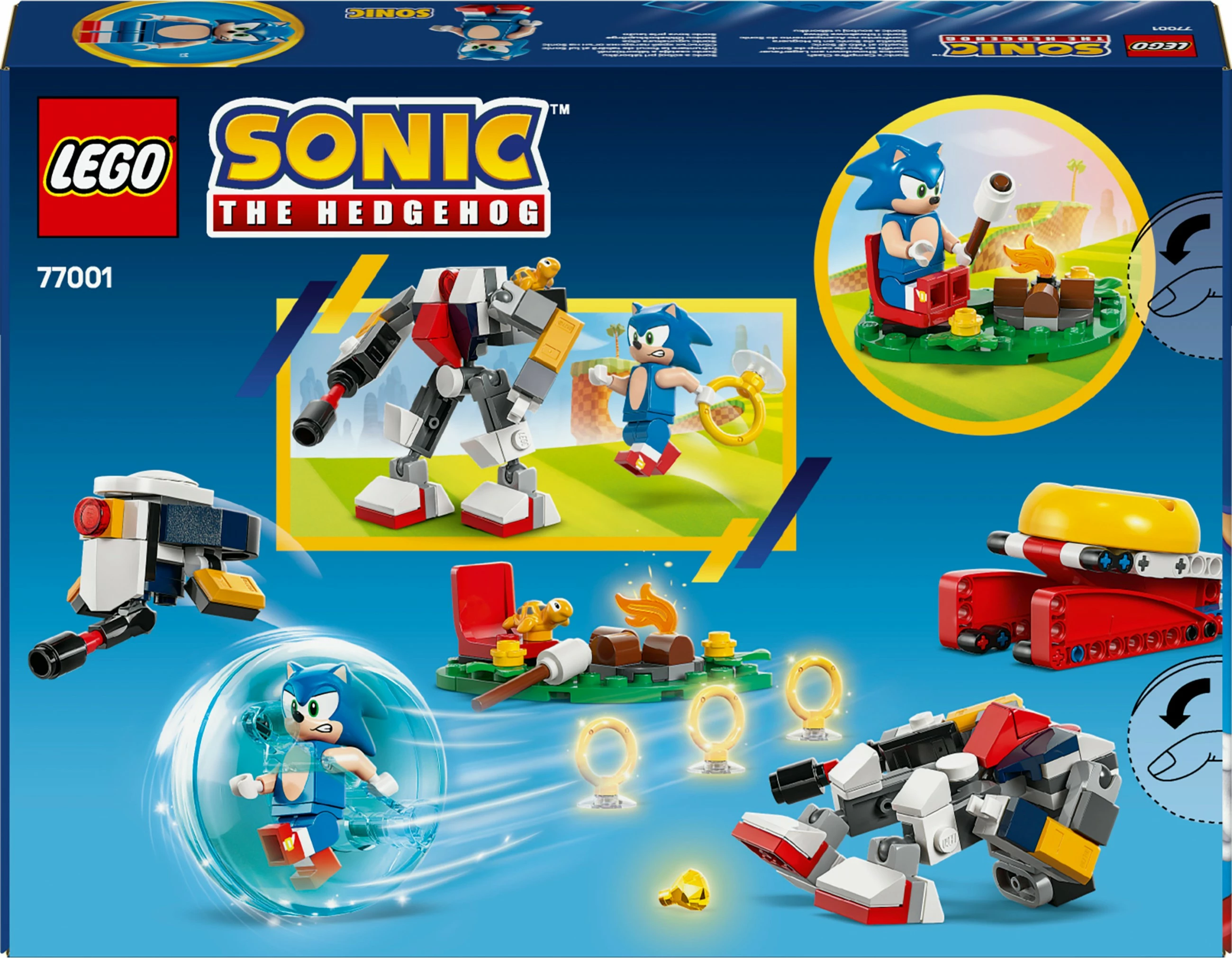 Set gradnikov Sonic the Hedgehog 77001, 177 kosov