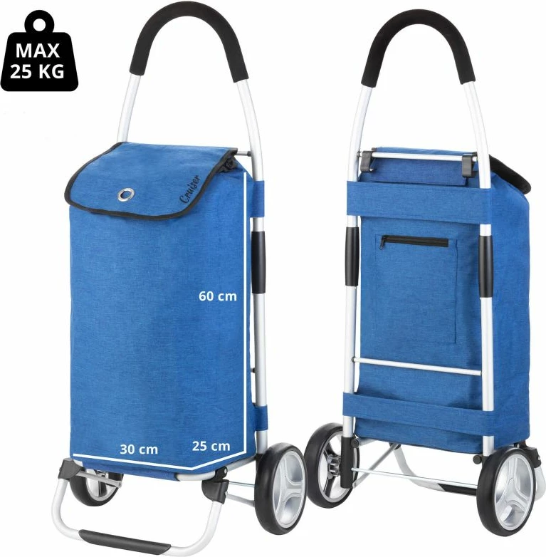 Nakupovalni voziček Cruiser Classic Premium, zložljiv Yakimasport 650061