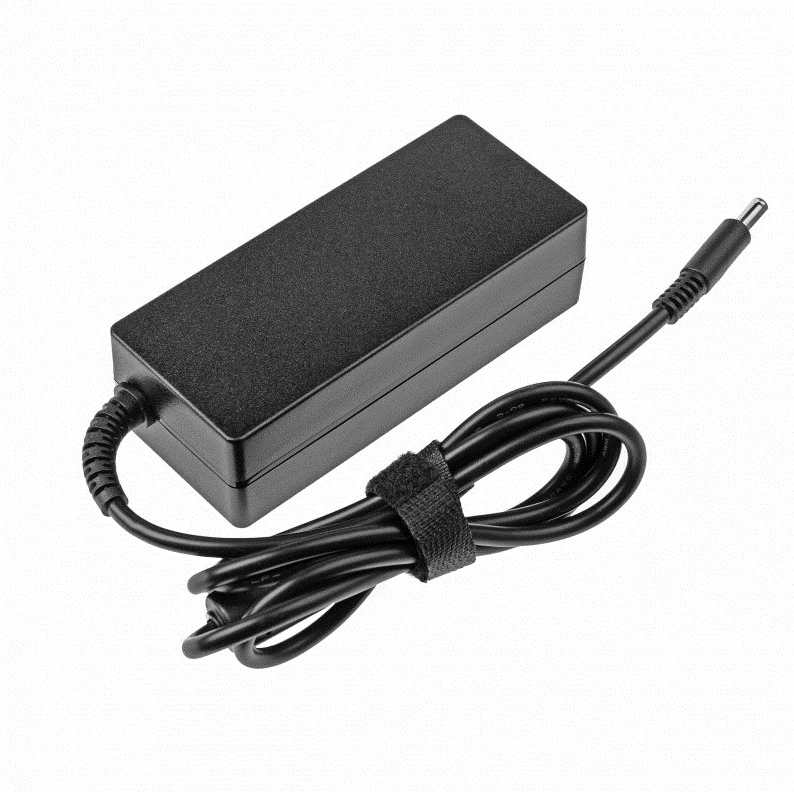 Karikator 65 W za Dell, Green Cell AS75AP, črn