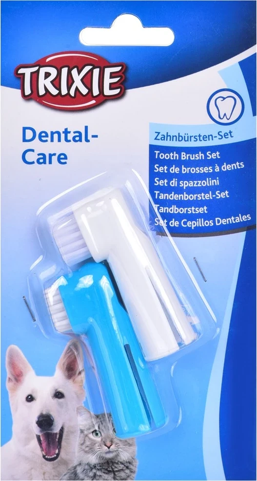 Zamenjalna glava za zobno ščetko Trixie, 2 kosa, bela
