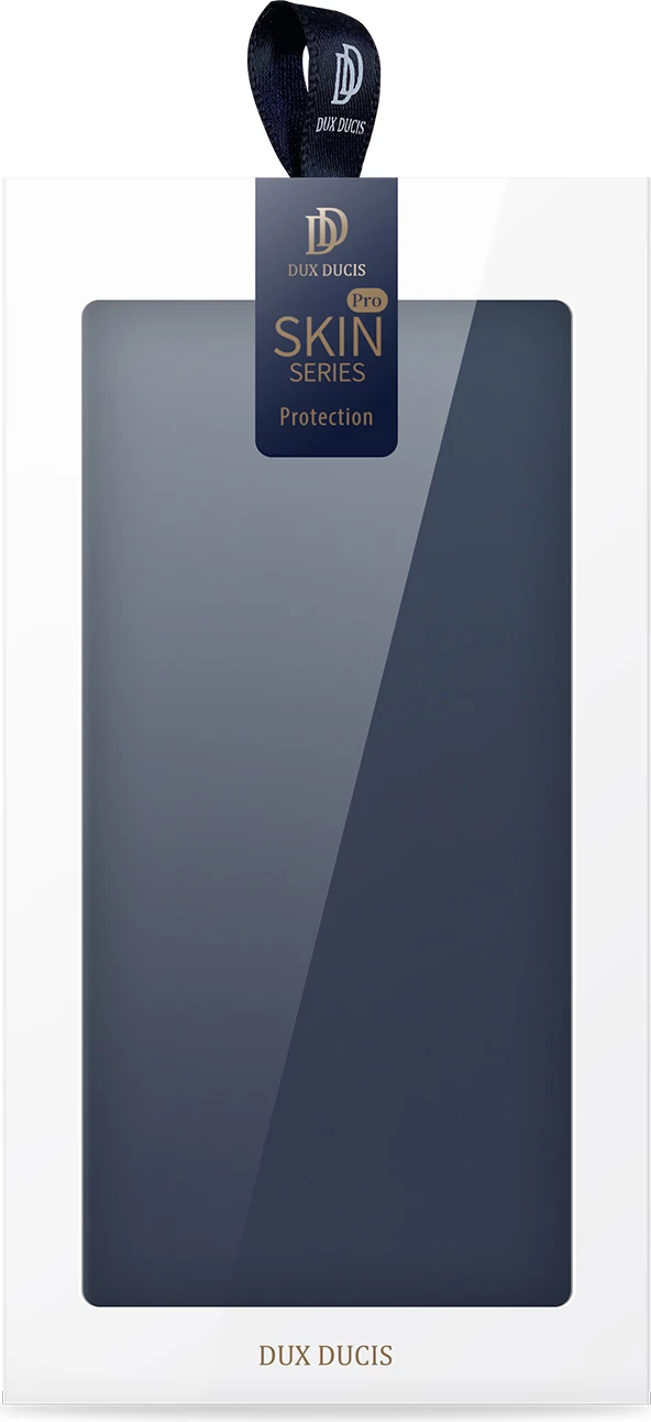 Ovitek za pametni telefon Dux Ducis Skin Pro za Oppo Reno 8, s preklopnim pokrovom, z žepom za kartico, s funkcijo stojala, moder