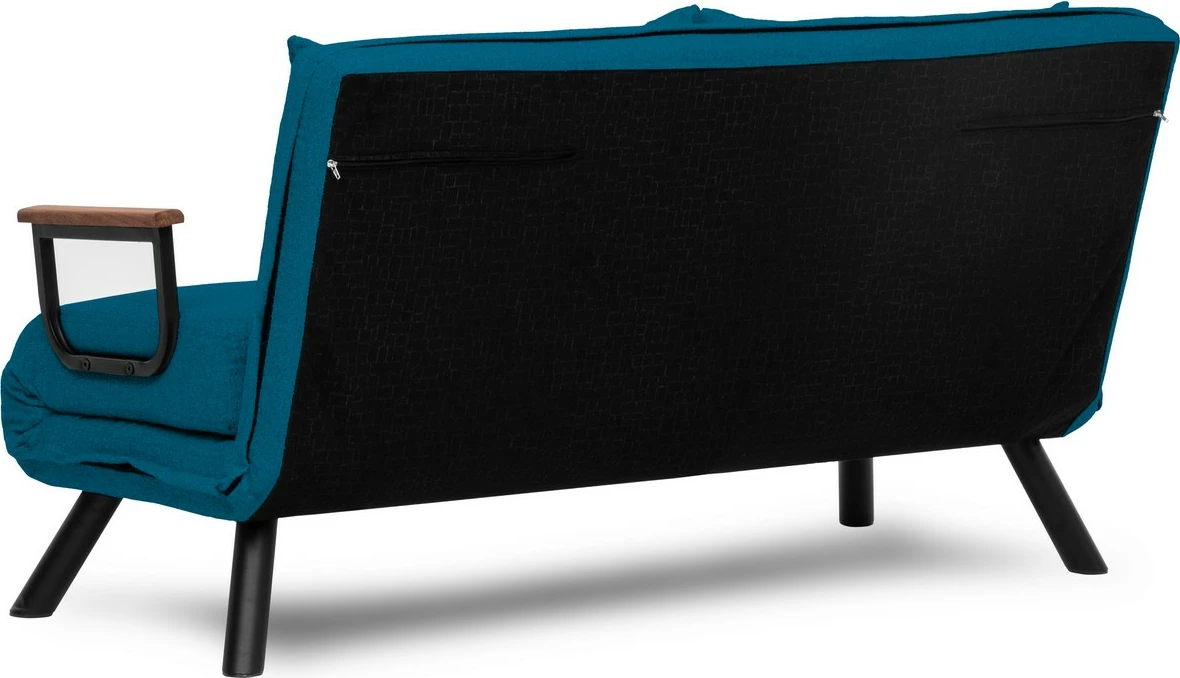 Raztegljiv dvosed Sando, petrolno zelen