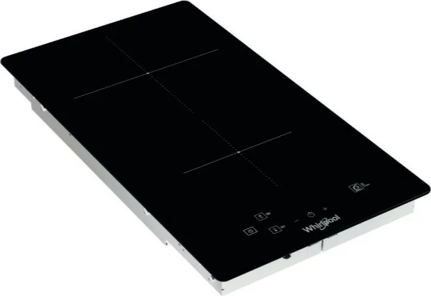 Indukcijska kuhalna plošča Whirlpool WSQ0530NE, 2 kuhališči, črna