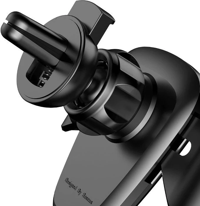 Držalo za telefon za avto Baseus, črno