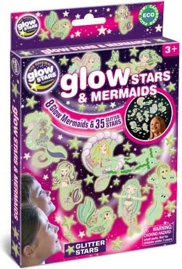 Svetleče zvezde in sirene MG DYSTRYBUCJA B8628, 35 svetlečih zvezd, 8 večbarvnih siren