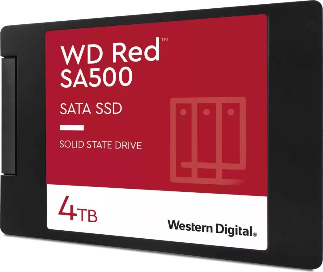 SSD za NAS Western Digital Red WDS400T2R0A, 4 TB, 2,5", 560 MB/s