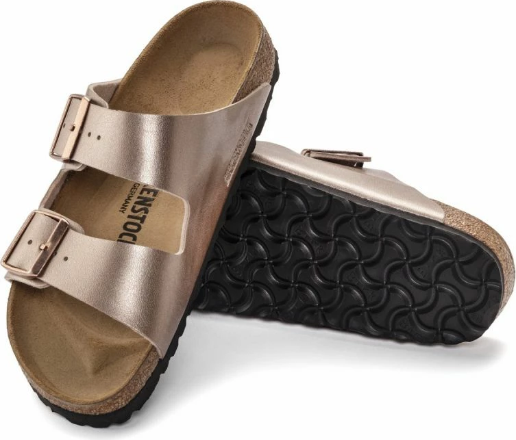 Sandalke, Birkenstock Arizona BF W 1023960, zlate, ženske