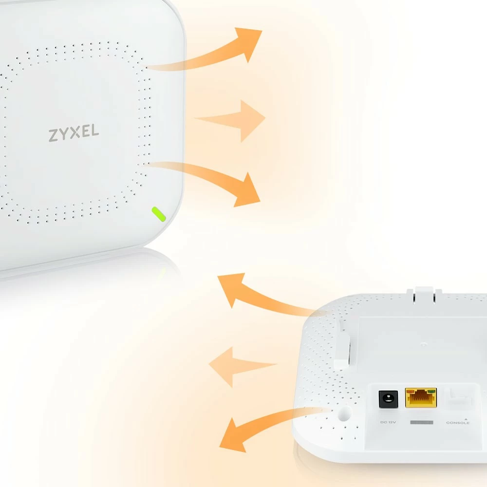 Dostopna točka Zyxel NWA50AX, 2.4 GHz, 5 GHz, 1775 Mbit/s, bela