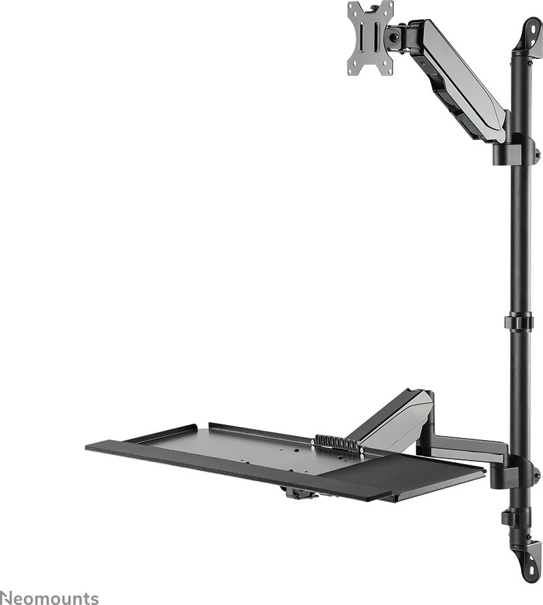 Stojalo za delo na steni, Neomounts Newstar WL90-325BL1, 32", črno