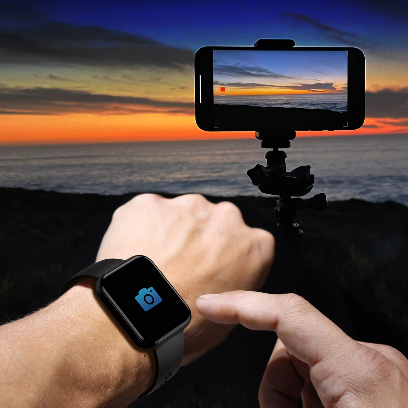 Pametna ura Choetech WT001, 1,91", IP67, Bluetooth 5.0, 300 mAh, črna