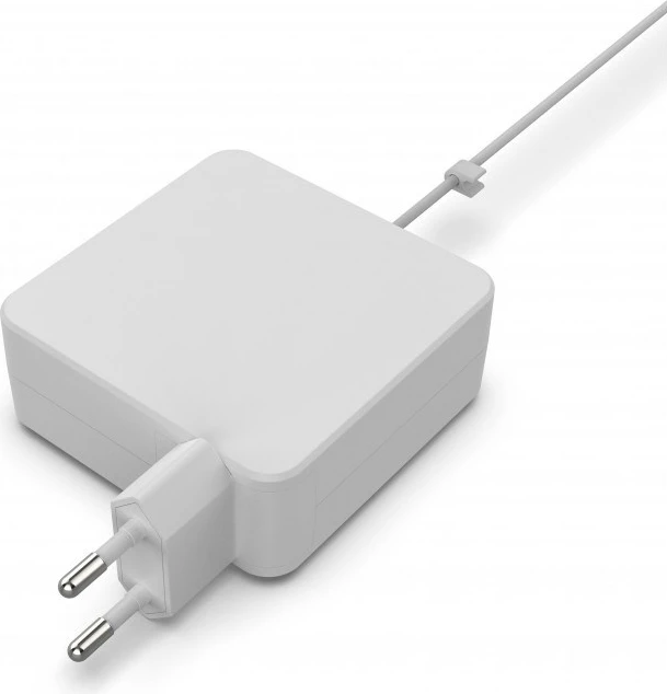 Adapter 60W za Apple MacBook, Magsafe, Green Cell AD03, bela