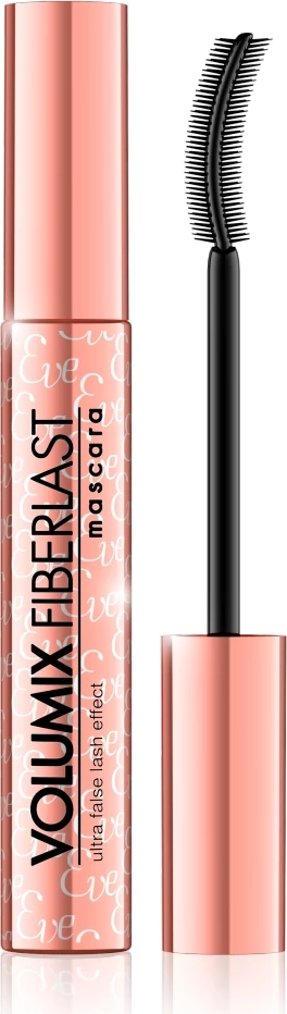 Maskara Volumix Fiberlast Ultra False Lash Effect, Eveline Cosmetics, črna, 10 ml