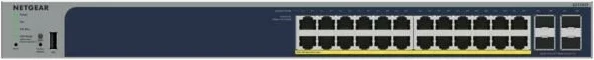 Upravljan stikalnik NETGEAR GS752TPP, 48 vrat, PoE, siva