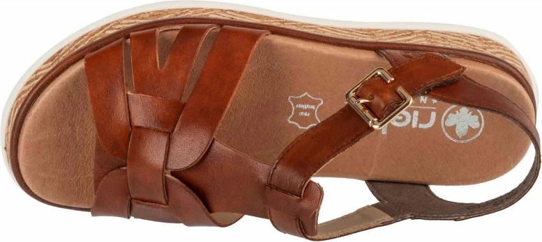 Sandale, Rieker, rjave