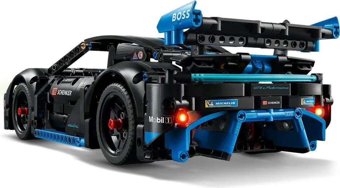 Model dirkalnega avtomobila Porsche GT4 e-Performance, LEGO Technic Set
