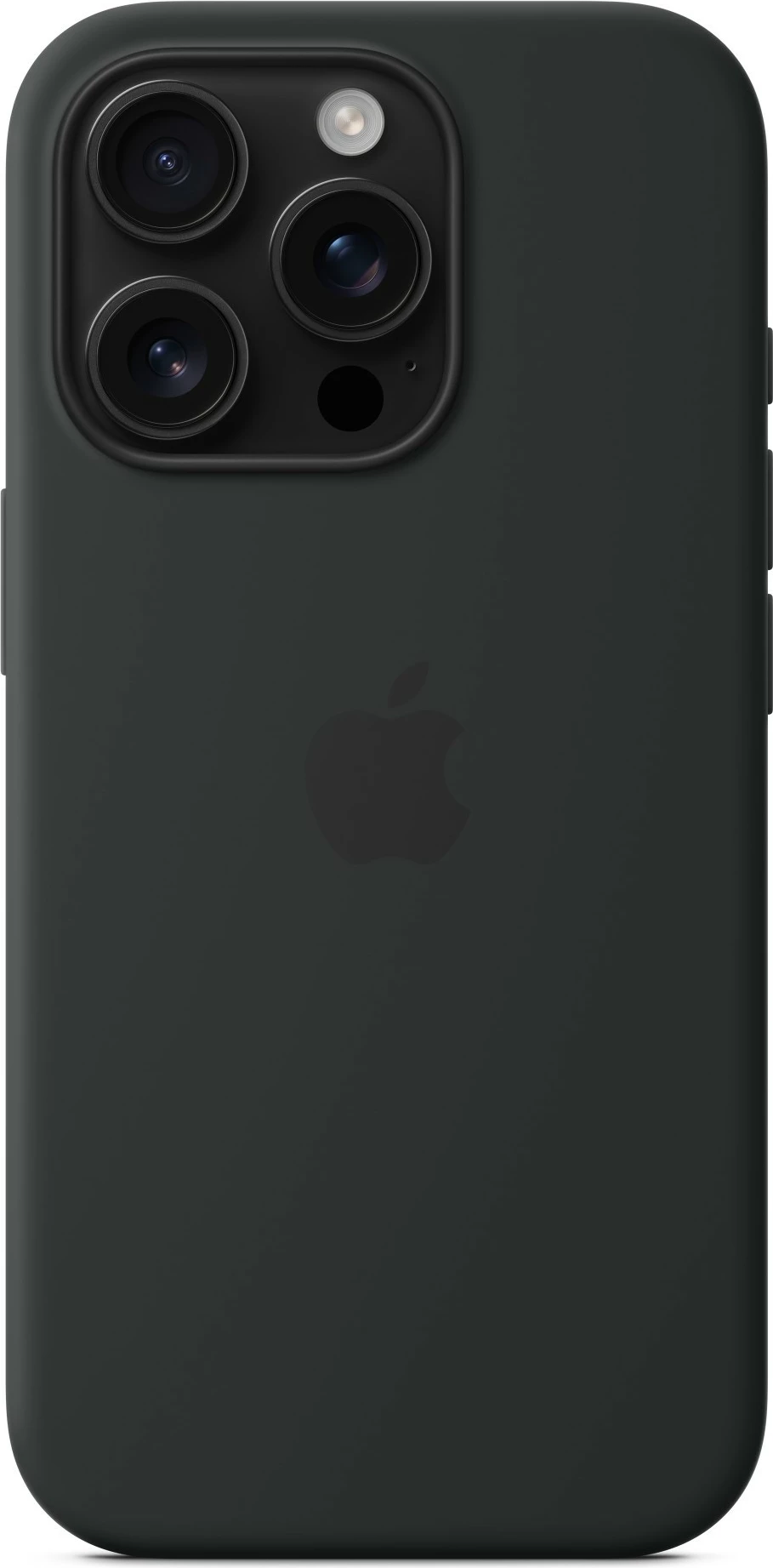 Silikonska zaščita z MagSafe za Apple iPhone 16 Pro, črna