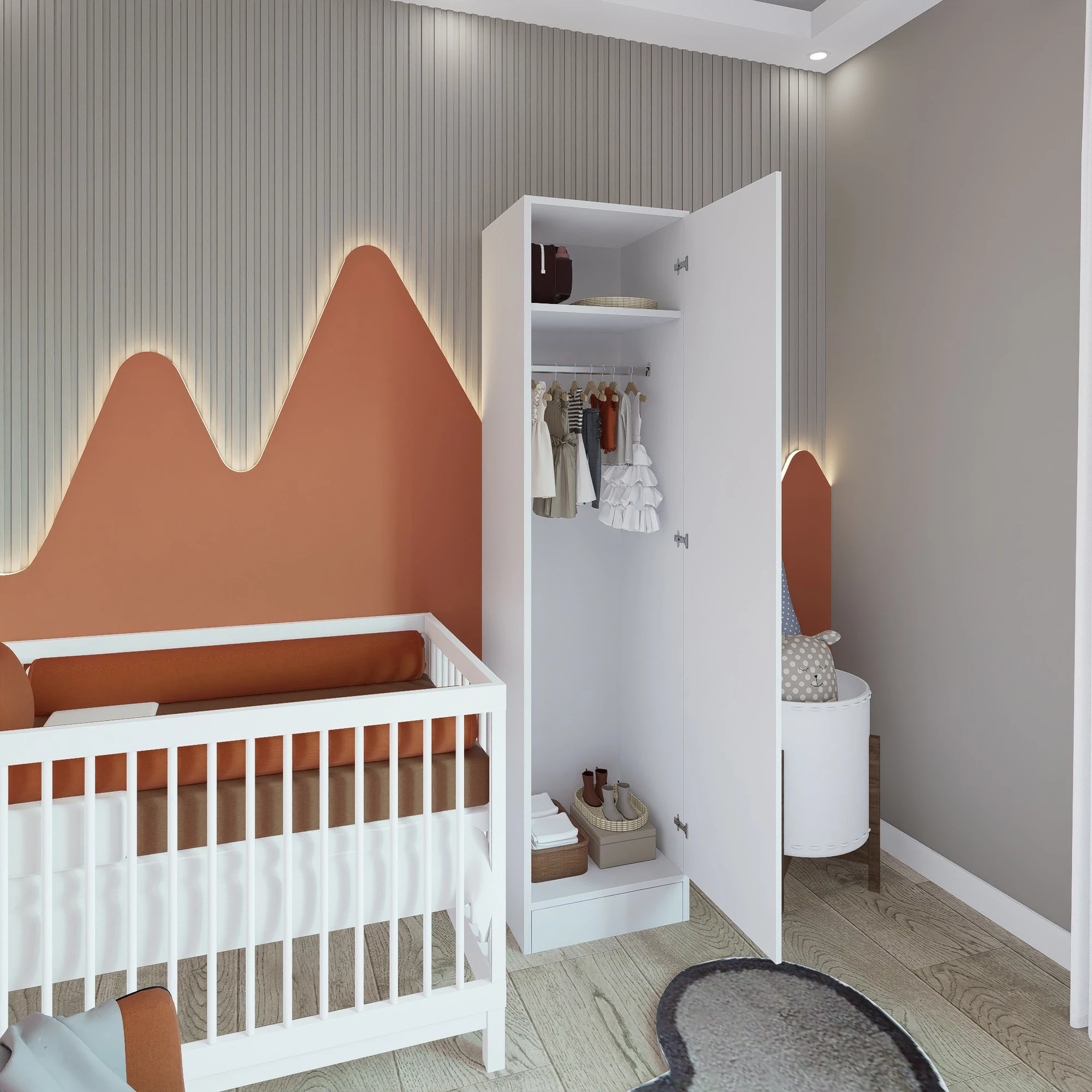 Omara Skye Decor Daisy 1600-38, bela mat