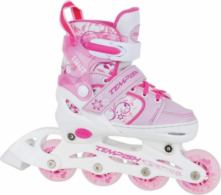 Otroški rolki Tempish Swist Flash Jr., beli z modro