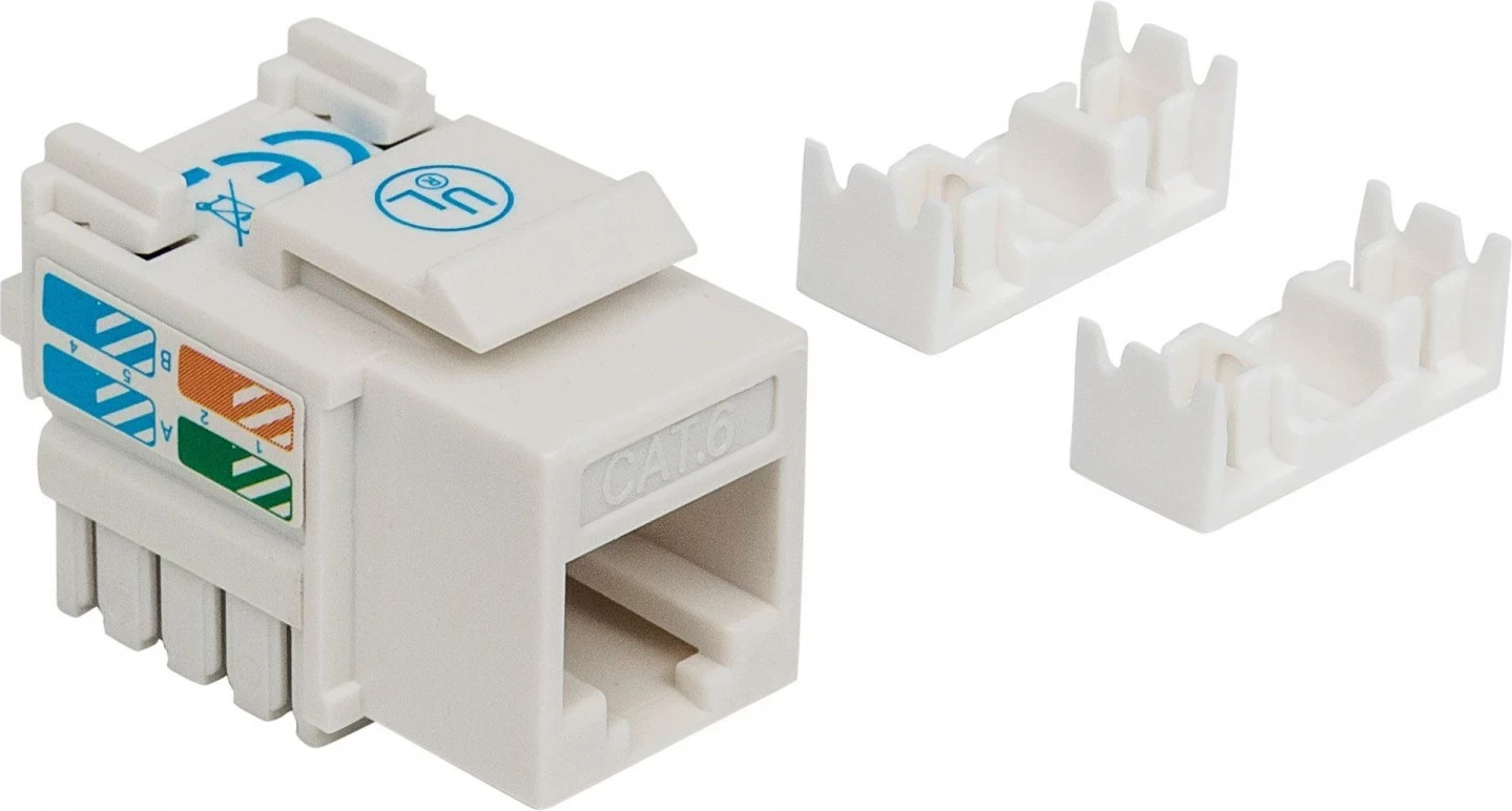 Modul za RJ45 UTP Cat6, bel — Intellinet