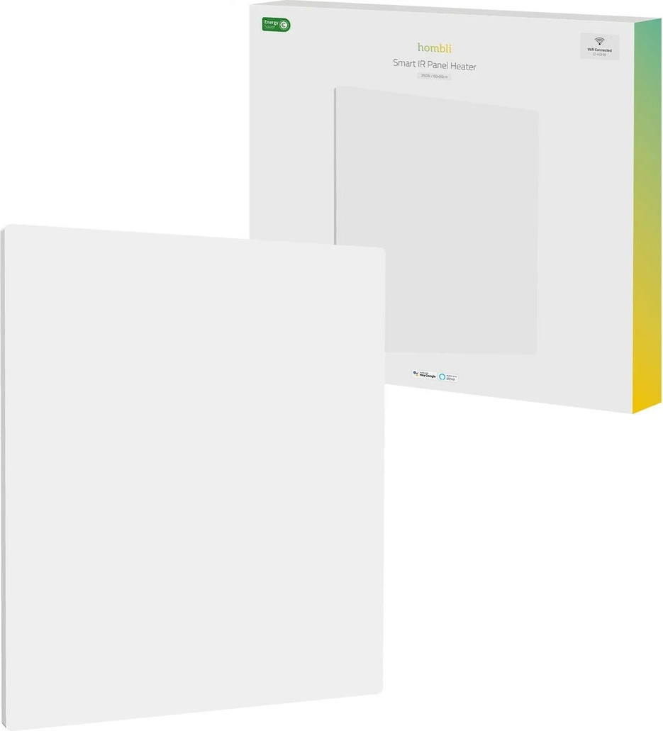 Pametni grelnik panela Hombli 2024, 350 W, bel