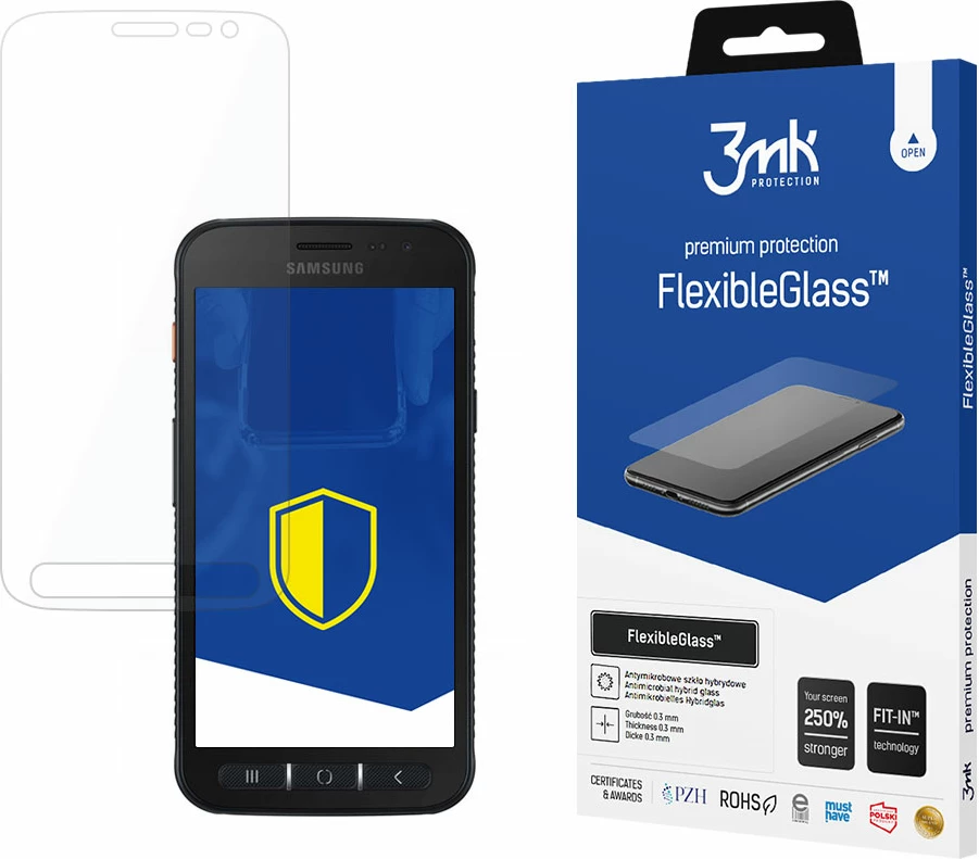 Zaščitno steklo FlexibleGlass za Samsung Galaxy Xcover 4s, 3mk
