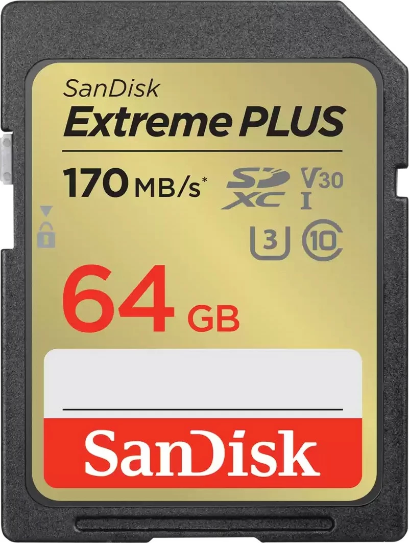 Kartica pomnilnika Sandisk Extreme PLUS 64GB SDXC 170MB/s