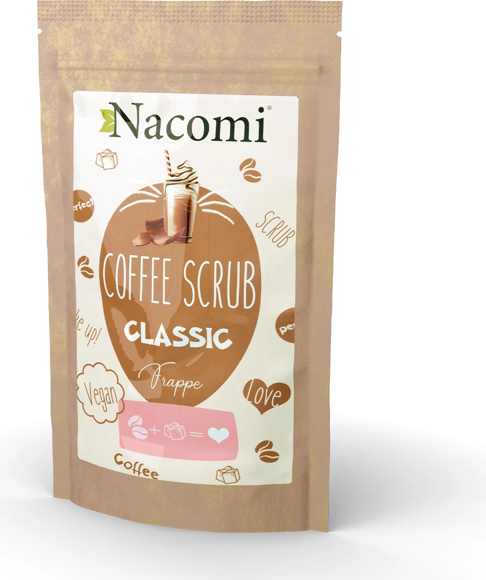 Piling za telo Coffee Scrub Nacomi, za ženske, 200 g