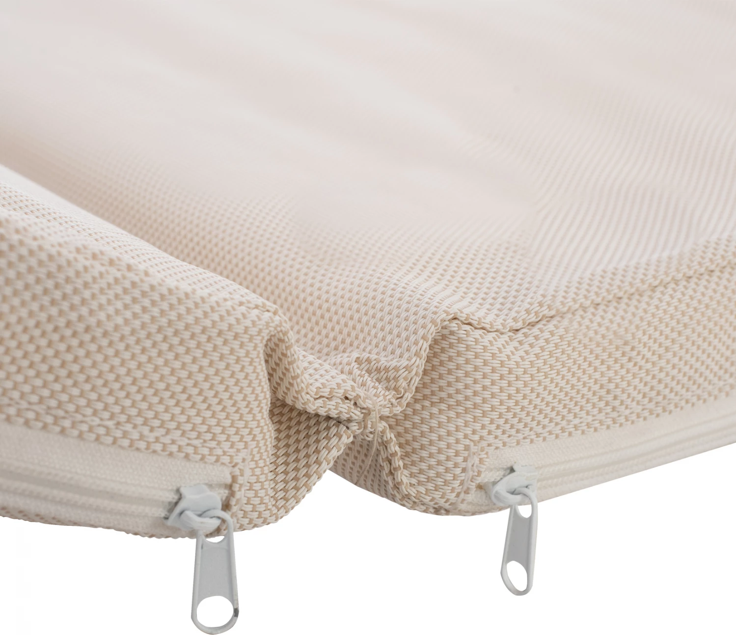 Blazina za ležalnik iz tekstilena Sifnos bež FH11234.60T 196(117+1+78)x58x5cm