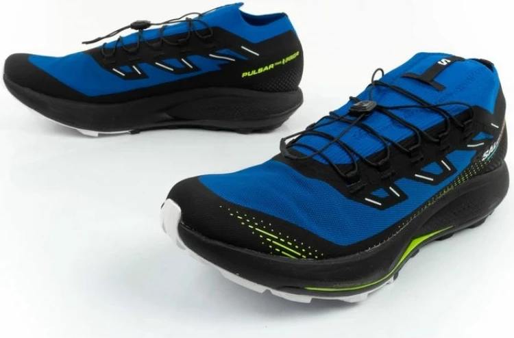 Tekstilne tekaške superge Pulsar Trail Pro 2, Salomon, modre