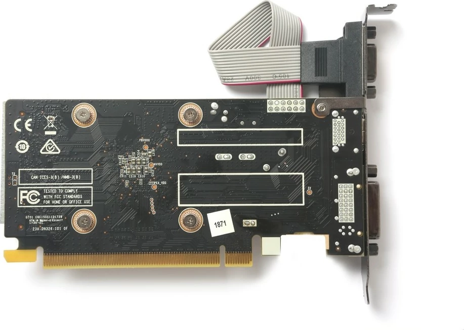 Grafična kartica GeForce GT 710, 2 GB GDDR3, črn Zotac