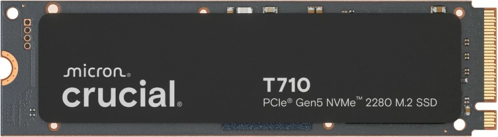 SSD M.2 1TB PCIe Gen5 NVMe 2280 Crucial T710
