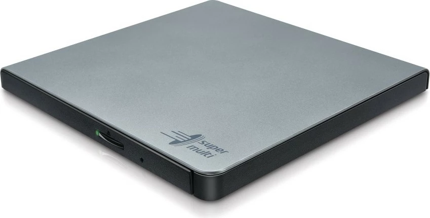 Prenosni DVD-pogon Hitachi-LG Slim, USB 2.0, srebrn