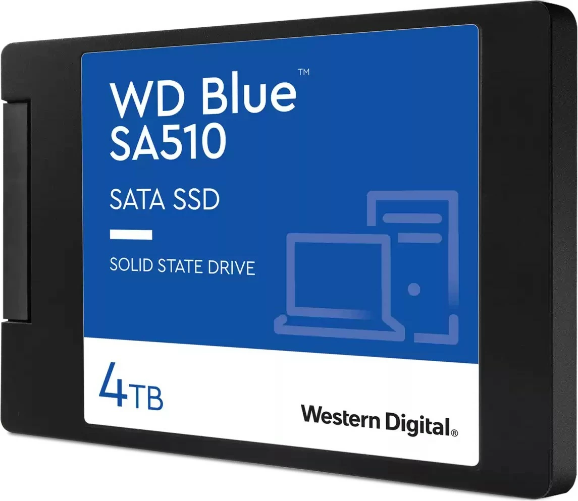 SSD Western Digital Blue SA510, 4 TB, 2,5", SATA