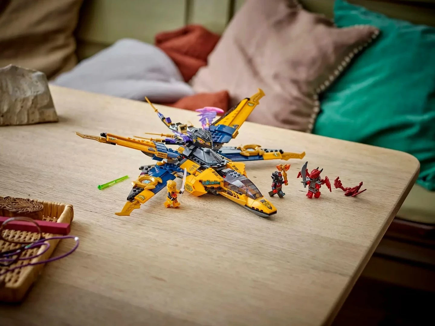 Super Storm Jet Ras in Arin, LEGO NINJAGO 71833, 510 kosov