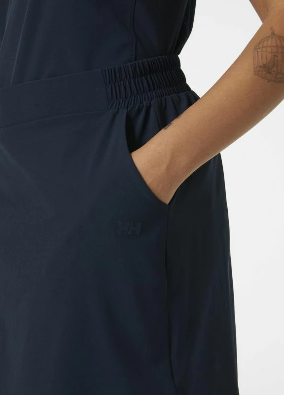 Obleka za ženske Helly Hansen, mornarsko modra