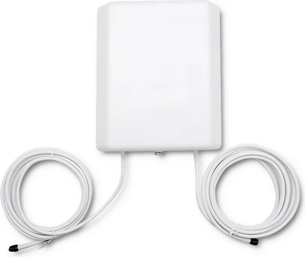 Zunanja 4G LTE antena Qoltec 57020, 14 dBi, bela