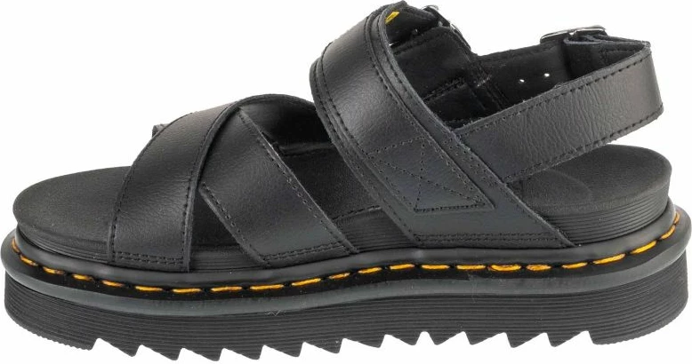 Sandali z robustno platformo, Dr. Martens, črni