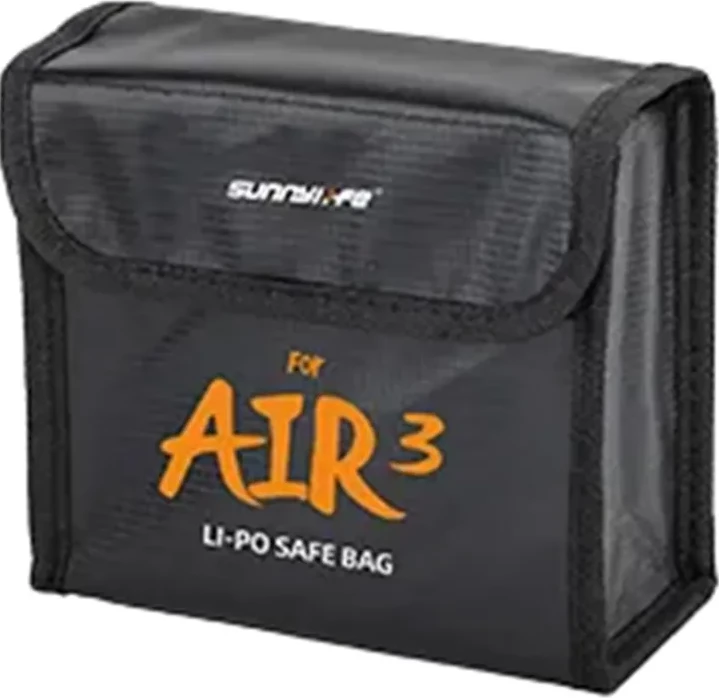 Ovitek za 3 baterije za DJI Air 3 Sunnylife A3-DC599, črn