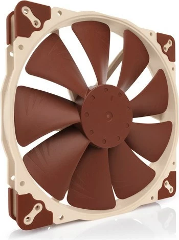 Ventilator za ohišje Noctua NF A20 5V PWM, 20 cm, bež in rdeč