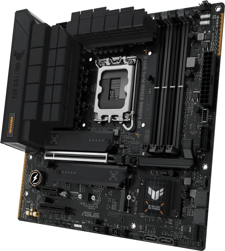 Matična plošča TUF GAMING B760M-PLUS WIFI II ASUS, LGA 1700, micro ATX