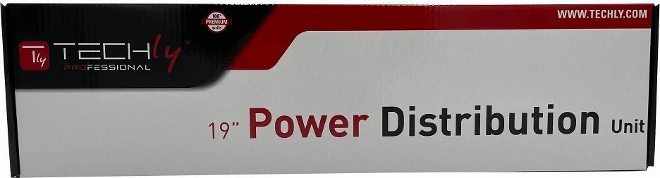 Kabelska podaljšek, 8 vtičnic, 2 m, črn Techly 365733